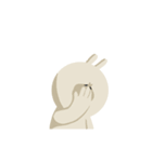 [Animation] frivolous rabbit（個別スタンプ：17）