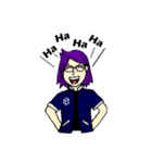 Avelix the Cool, Geek, and Tomboy Girl（個別スタンプ：31）
