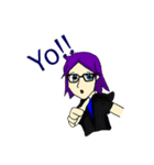 Avelix the Cool, Geek, and Tomboy Girl（個別スタンプ：40）
