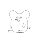 働くねずみさん（個別スタンプ：2）