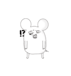 働くねずみさん（個別スタンプ：7）