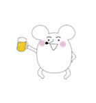 働くねずみさん（個別スタンプ：21）