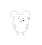 働くねずみさん（個別スタンプ：22）