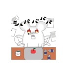 働くねずみさん（個別スタンプ：23）