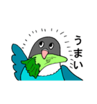 ボタンインコです。（個別スタンプ：22）