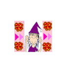 魔女のまじょりーなとたかしくんの物語（個別スタンプ：8）