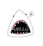 Stylish shark sticker（個別スタンプ：1）