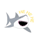 Stylish shark sticker（個別スタンプ：7）