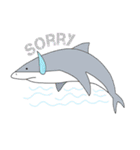 Stylish shark sticker（個別スタンプ：13）