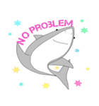 Stylish shark sticker（個別スタンプ：14）