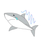 Stylish shark sticker（個別スタンプ：20）