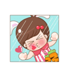 RabbitCrazy（個別スタンプ：6）