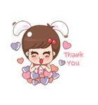 RabbitCrazy（個別スタンプ：7）