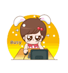 RabbitCrazy（個別スタンプ：12）