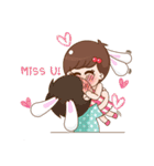 RabbitCrazy（個別スタンプ：14）