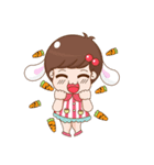RabbitCrazy（個別スタンプ：28）