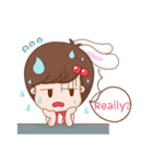 RabbitCrazy（個別スタンプ：40）
