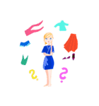 Dear Diary Girl（個別スタンプ：6）
