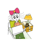 Big eyes mum（個別スタンプ：7）