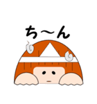 落ち着き女子まる子日本語バージョン（個別スタンプ：18）
