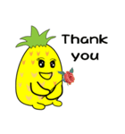Our friend pineapple (1)（個別スタンプ：10）