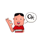 My name is Johnny.（個別スタンプ：2）