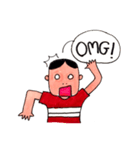 My name is Johnny.（個別スタンプ：5）