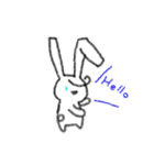 おれ耳うさぎ（個別スタンプ：3）