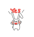 おれ耳うさぎ（個別スタンプ：23）