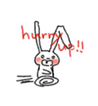 おれ耳うさぎ（個別スタンプ：33）
