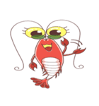Cute Shrimp（個別スタンプ：7）