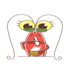 Cute Shrimp（個別スタンプ：21）