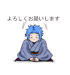 【創作】男性キャラしかいないスタンプ（個別スタンプ：3）