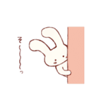 ゆるうさぎのスタンプ（個別スタンプ：12）