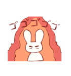 ゆるうさぎのスタンプ（個別スタンプ：28）