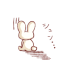 ゆるうさぎのスタンプ（個別スタンプ：34）