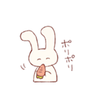 ゆるうさぎのスタンプ（個別スタンプ：37）