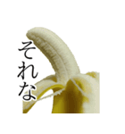 バナナの実写スタンプ（個別スタンプ：31）
