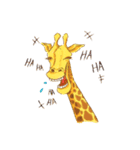 Jinjin Happy Giraffe（個別スタンプ：11）