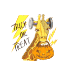 Jinjin Happy Giraffe（個別スタンプ：15）