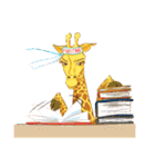 Jinjin Happy Giraffe（個別スタンプ：19）