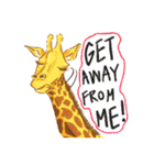 Jinjin Happy Giraffe（個別スタンプ：26）