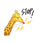 Jinjin Happy Giraffe（個別スタンプ：32）