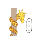 Jinjin Happy Giraffe（個別スタンプ：38）