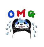 モジャパンダ（個別スタンプ：12）