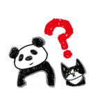 モジャパンダ（個別スタンプ：17）