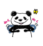 モジャパンダ（個別スタンプ：22）