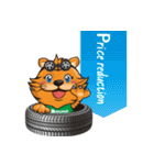 DURO TIGER(ENGLISH)（個別スタンプ：21）