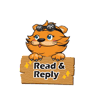 DURO TIGER(ENGLISH)（個別スタンプ：30）