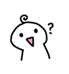 雪だるまに似てるが、雪だるまではない（個別スタンプ：1）